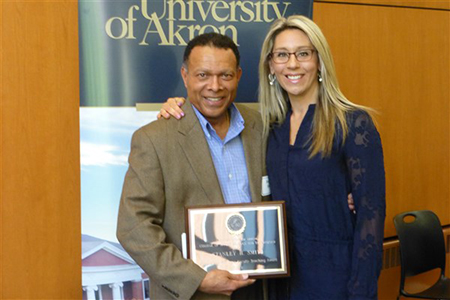 Stanley Smith and Dr. Stacy Willett